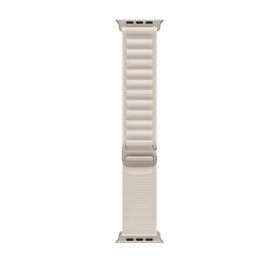 Apple Watch Ultra 49 mm Titanium Case with Starlight Alpine Loop