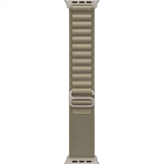 Apple Watch Ultra 2 49mm Alpine Loop Olive / Titanium Case
