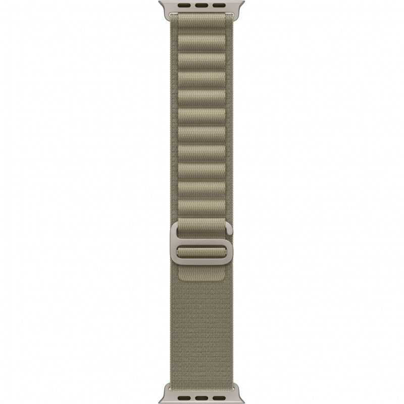 Apple Watch Ultra 2 49mm Alpine Loop Olive / Titanium Case