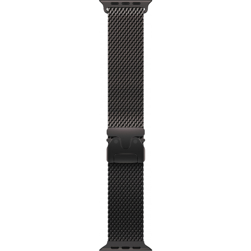 Apple Watch Ultra 2 49mm Titanium Milanese Loop Black / Black Titanium Case