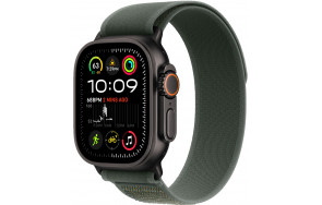 Купить Apple Watch Ultra 2 49mm Trail Loop Green / Black Titanium Case