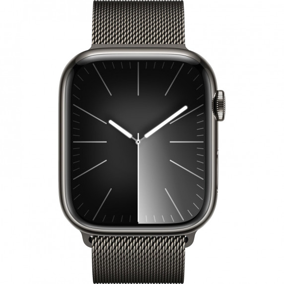 Apple Watch S9 41mm Graphite / Stainless Steel Case