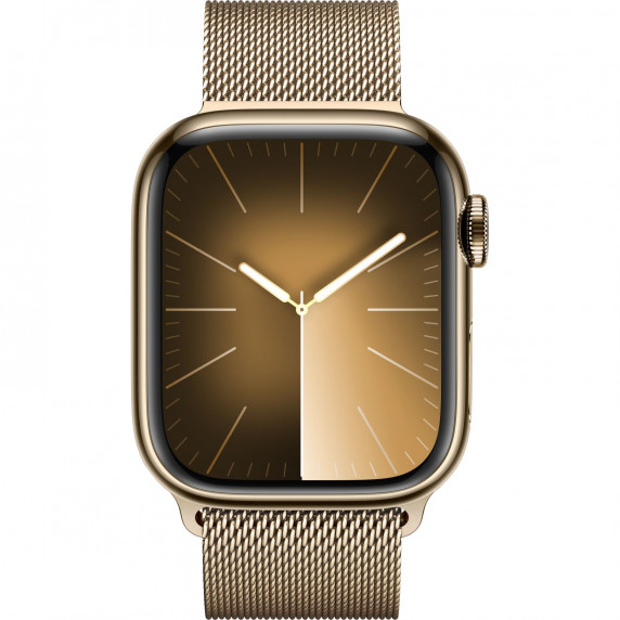 Apple Watch S9 41mm Gold / Stainless Steel Case