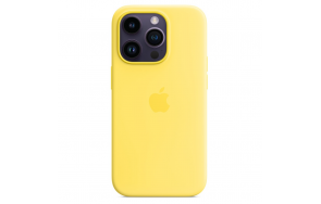 Купить Чехол MagSafe iPhone 14 Pro Silicone Cover - Yellow
