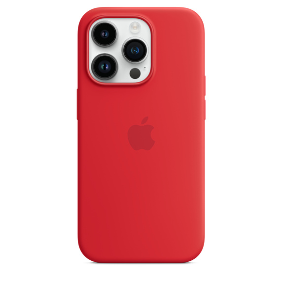 Чехол MagSafe iPhone 14 Pro Max Silicone Cover - Red