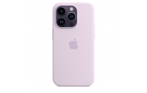 Купить Чехол MagSafe iPhone 14 Pro Max Silicone Cover - Lilac
