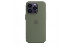 Купить Чехол MagSafe iPhone 14 Pro Silicone Cover - Olive